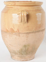 French antique pot, unique blush finish