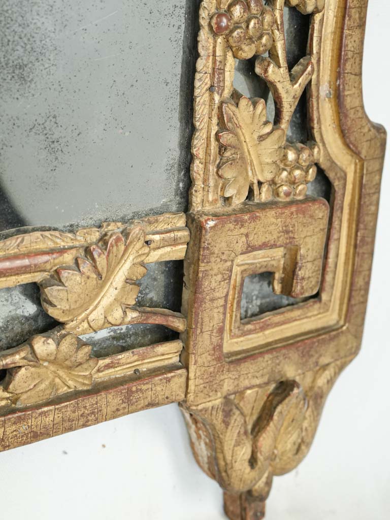 Sophisticated French period mirror