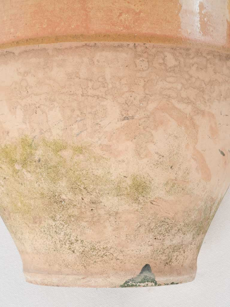 Preservation storage pot, beige clay