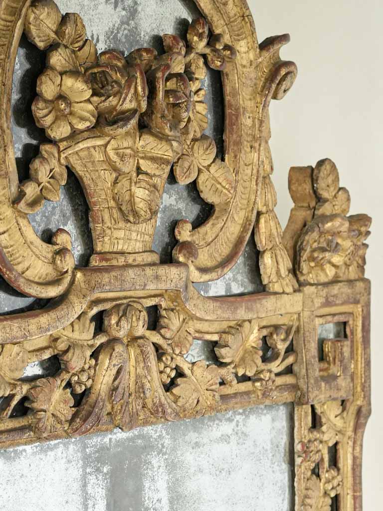Elegant Louis XVI period mirror