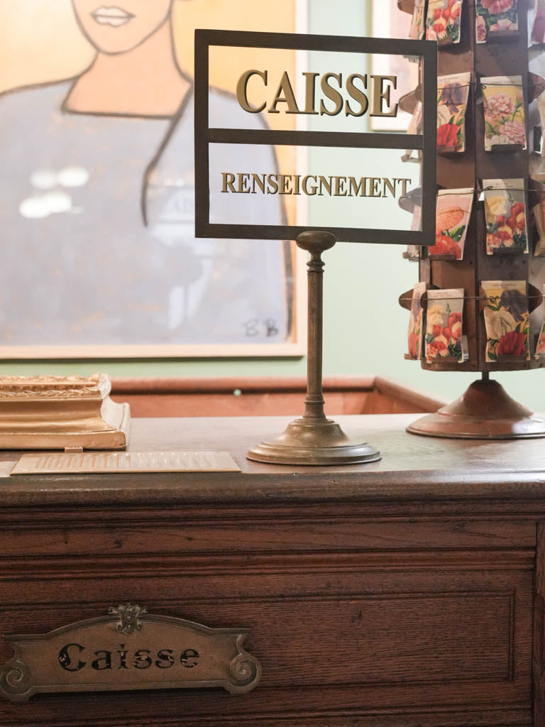 Meticulously crafted Parisian desk accessory