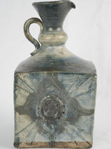 Antique-signed glazed ceramic decorative vase