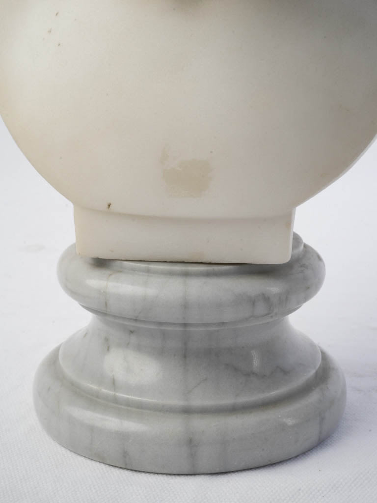 Gently aged marble sculpture