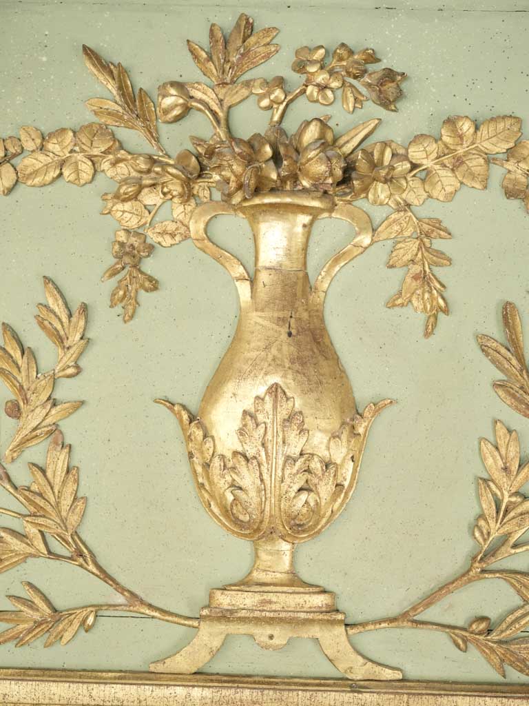 Neoclassical decorative wall trumeau