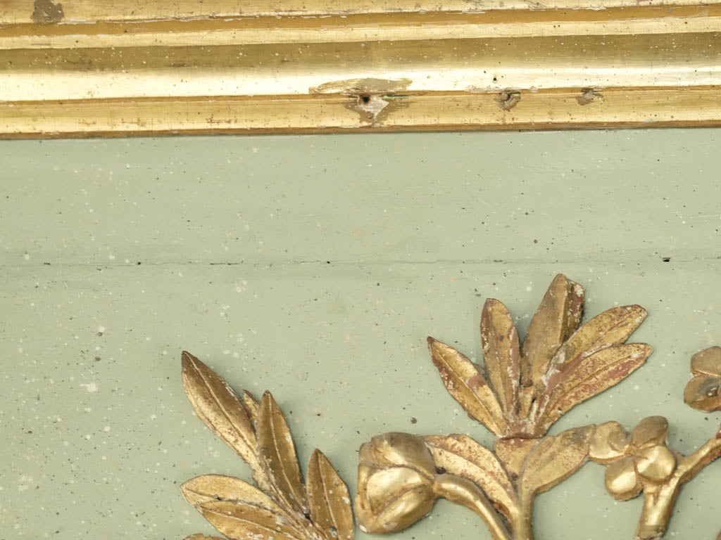Decorative frieze adorned trumeau