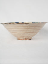 Andalusian vintage decorative Lebrillo bowl