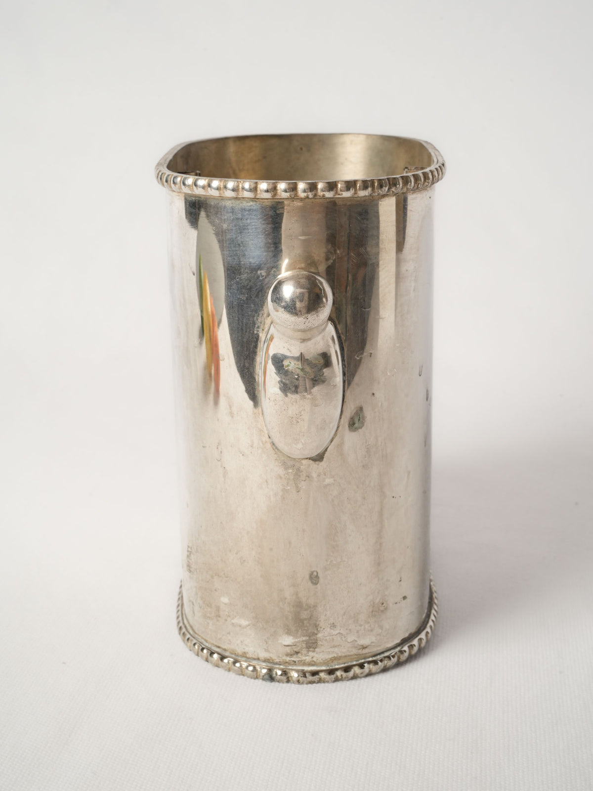 Vintage Pottery Silver-Plated Double Bottle Wine Cooler