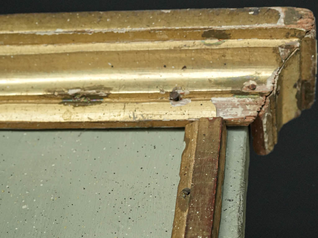 Historical patina neoclassical mirror