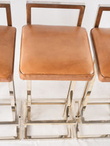 3 Maison Jansen barstools - 1970s - 37½"