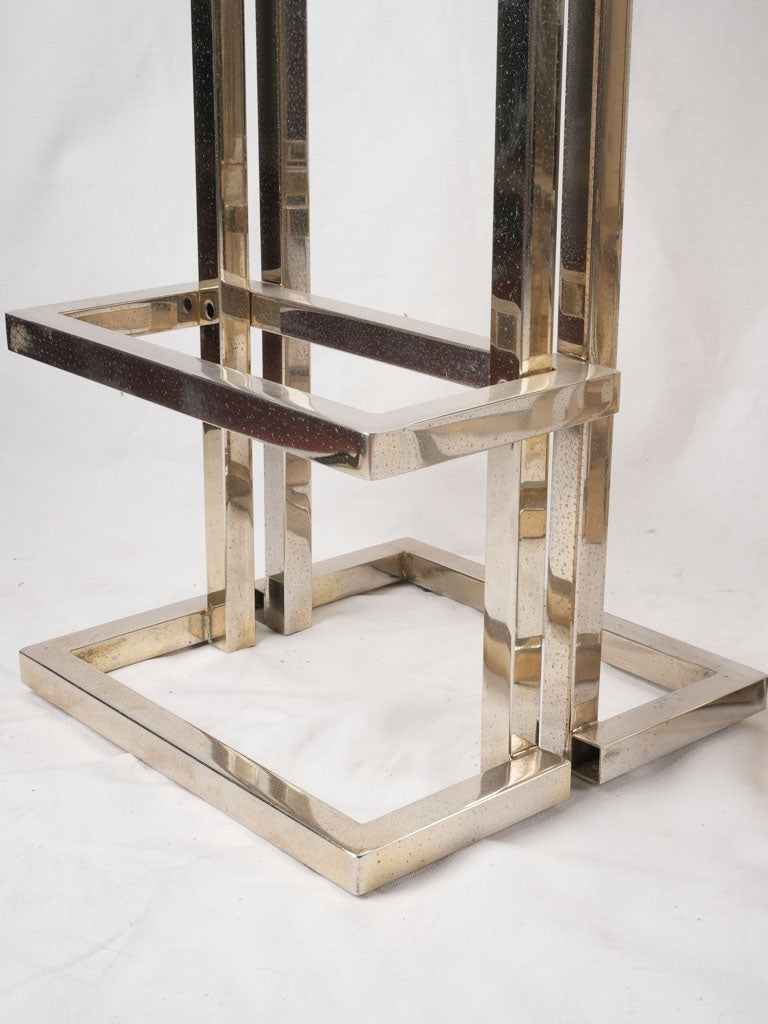 3 Maison Jansen barstools - 1970s - 37½"