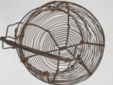 Antique French wirework fruit bowl