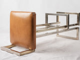 3 Maison Jansen barstools - 1970s - 37½"