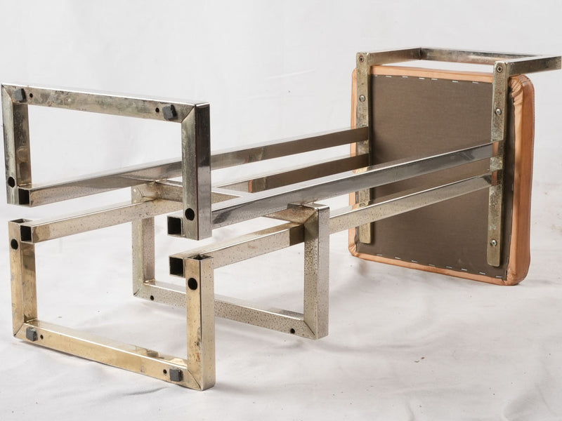 3 Maison Jansen barstools - 1970s - 37½"