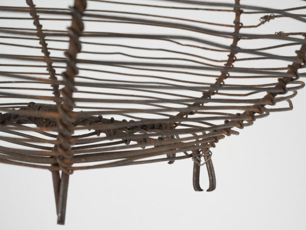 Charming French wirework centerpiece