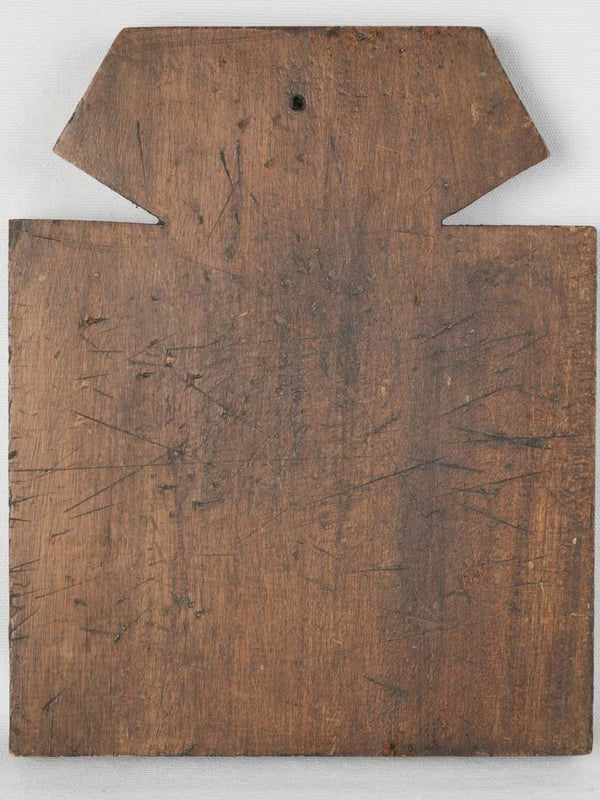 Vintage French rustic wooden cutting board