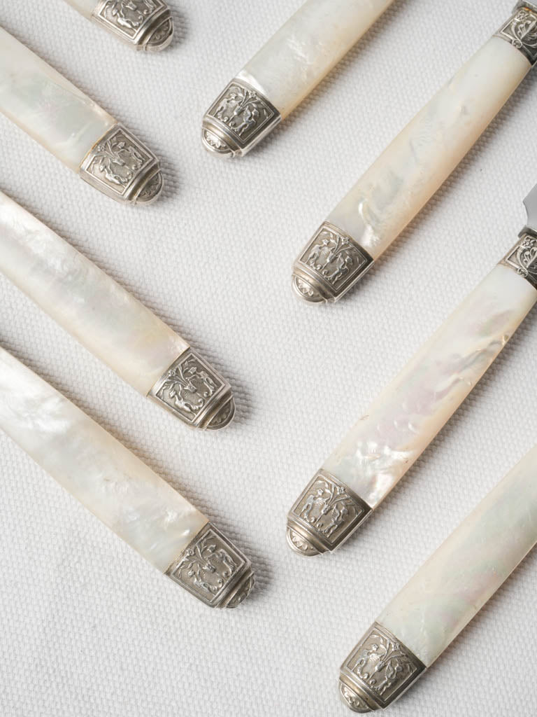 Refined Parisian silversmith's utensils  