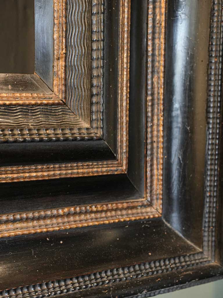 Timeless ebonized decorative wall frame