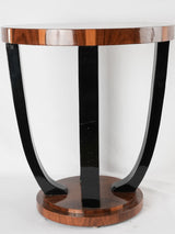Classic Black Lacquered Art Deco Table