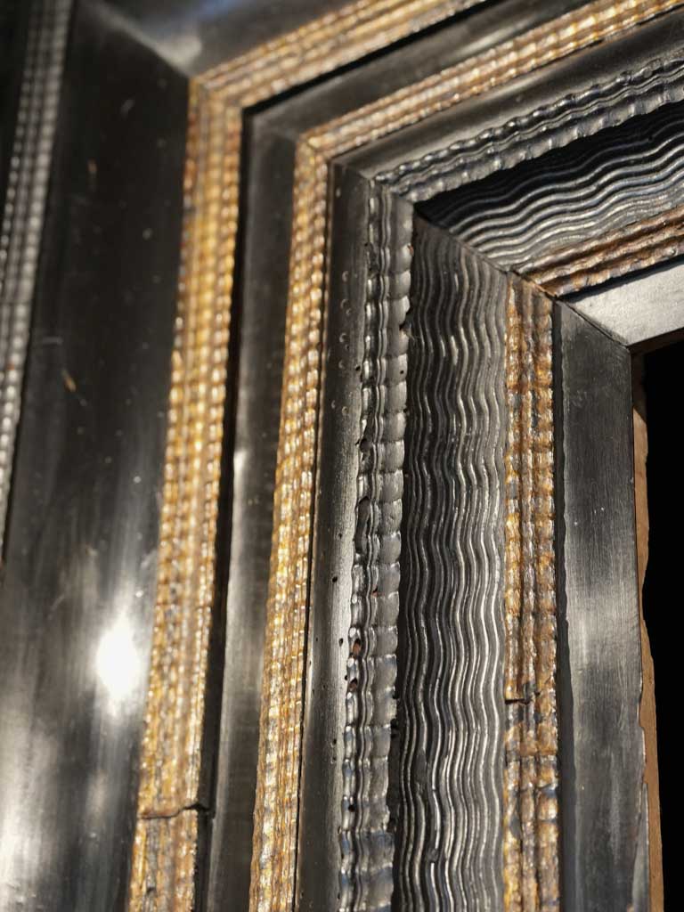 Vintage Italian ornate picture frame
