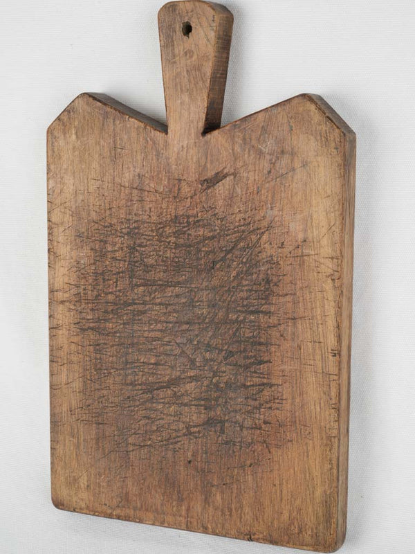 Rustic chamfered French cutting board