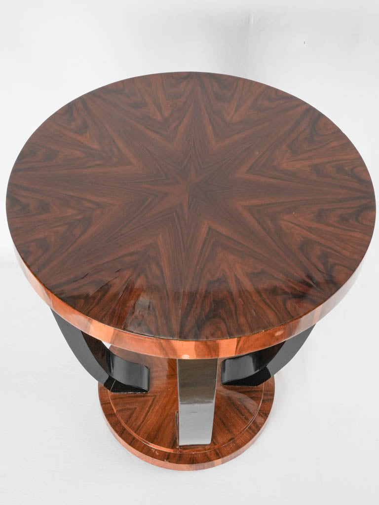 Regal Lacquered Art Deco Table