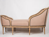 Louis XVI chaise longue 64¼"