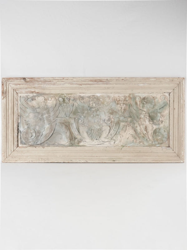 Ancient Neoclassical salvaged wall boiserie sculpture