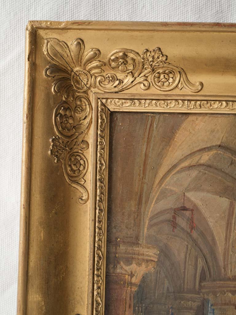 Original giltwood framed artwork  