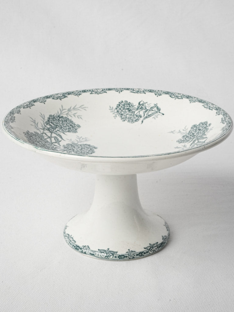 Vintage French ironstone compote