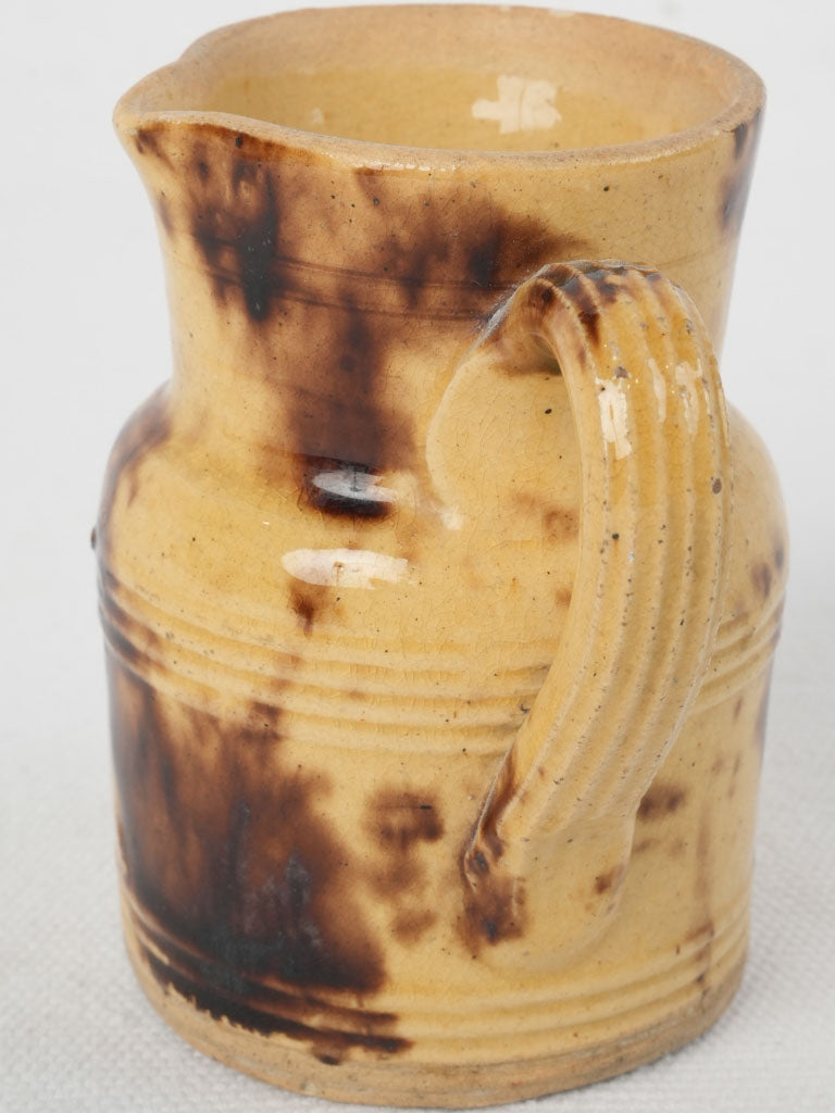 Timeless yellow ocher coffee pitcher