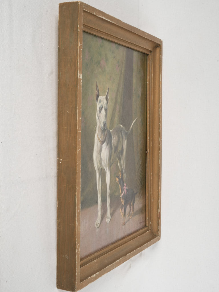 Vivid charm antique painting