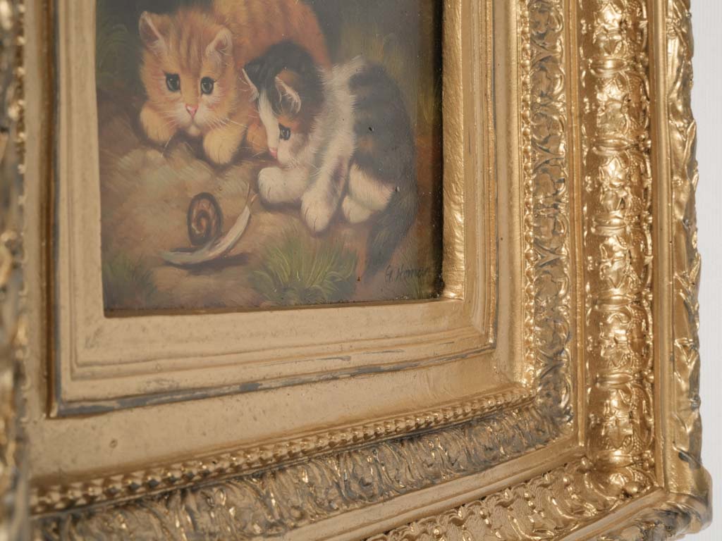 Warm-toned collectible art