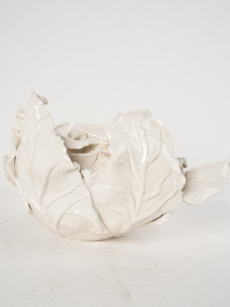 Vintage French cabbage art piece