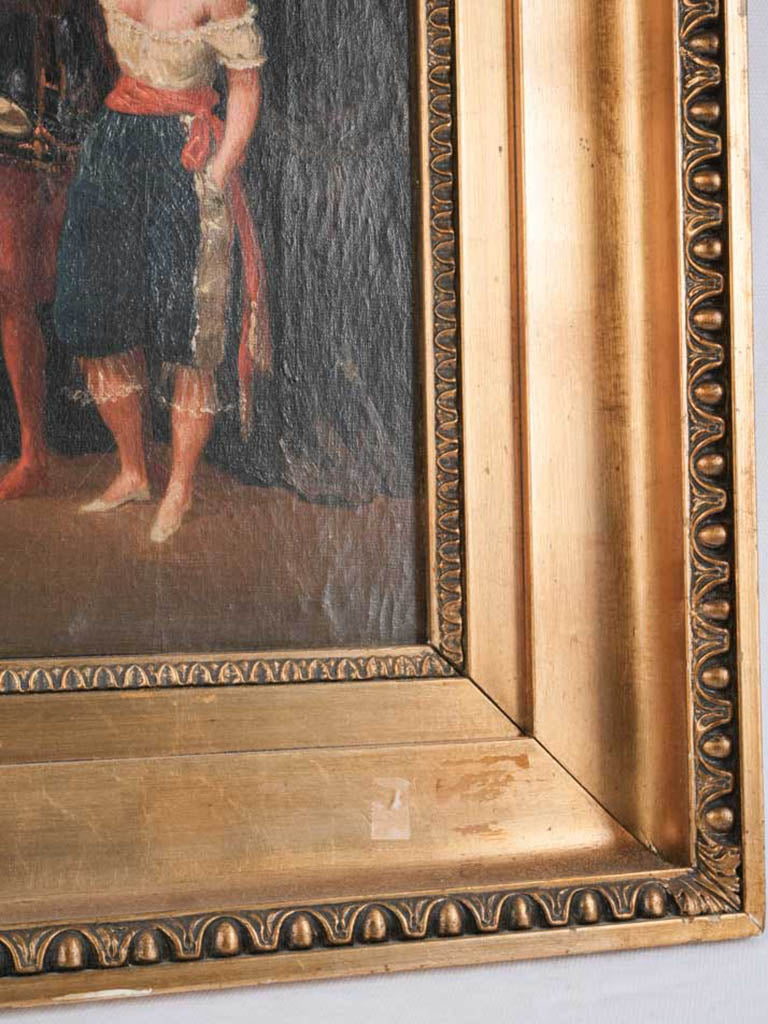 Elegant pierced revelers depiction  