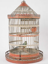 Small 19th century French birdcage 15"