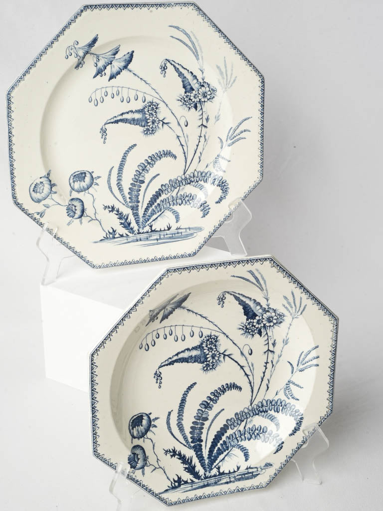 Antique French ironstone dishes  
