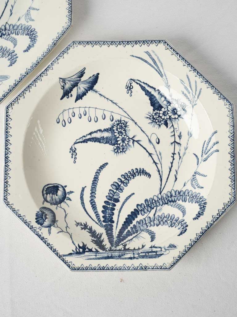 Exquisite graphic serving pieces  