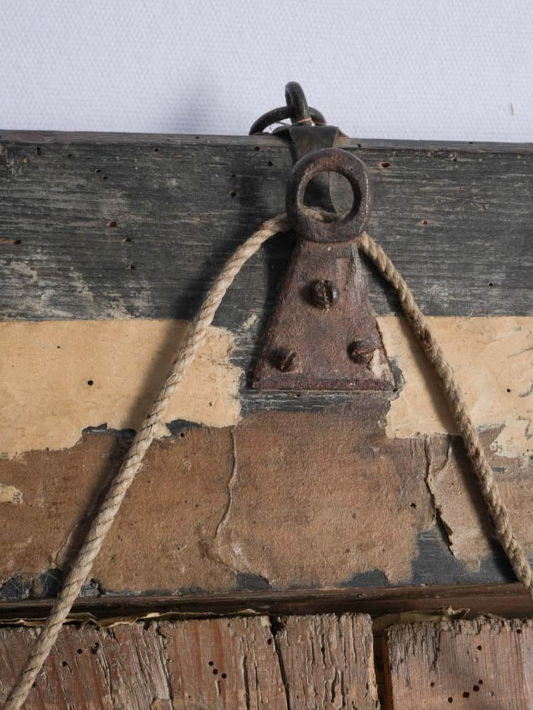 Timeworn elegant Mercury mirror