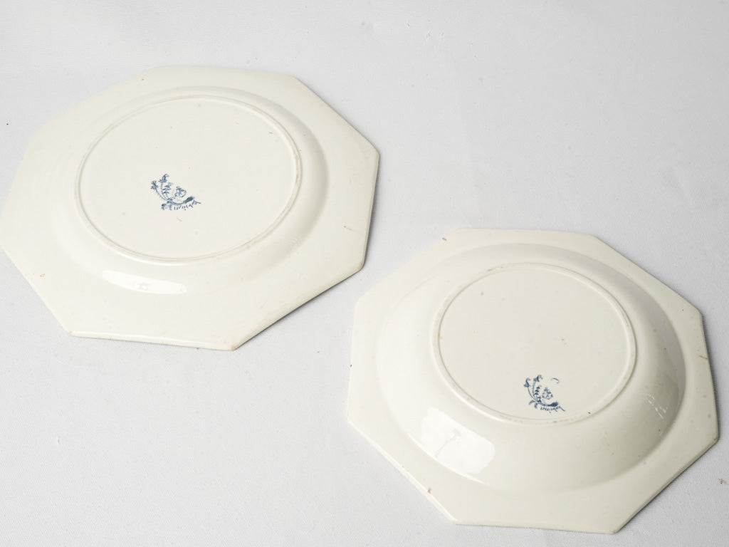 Charming patina ironstone pieces  