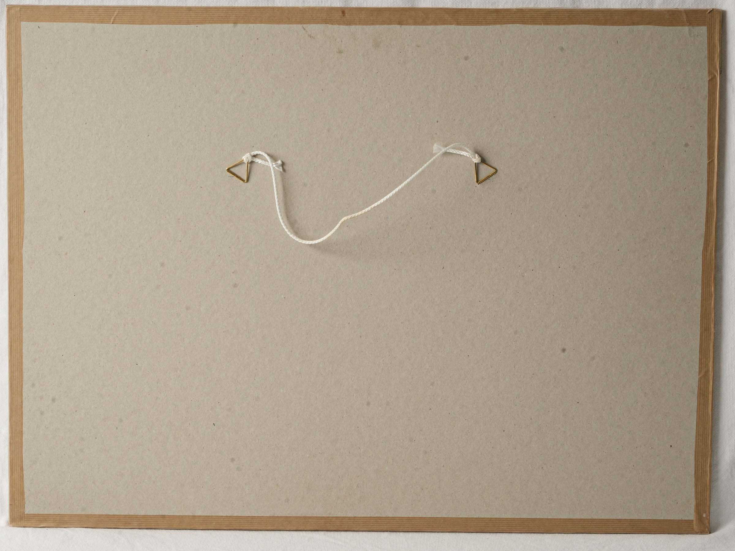 19th Century Watercolor View of the Paris Quays in 1676 - 20¾" x 28"