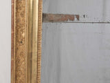 Striking gilded frame Directoire mirror