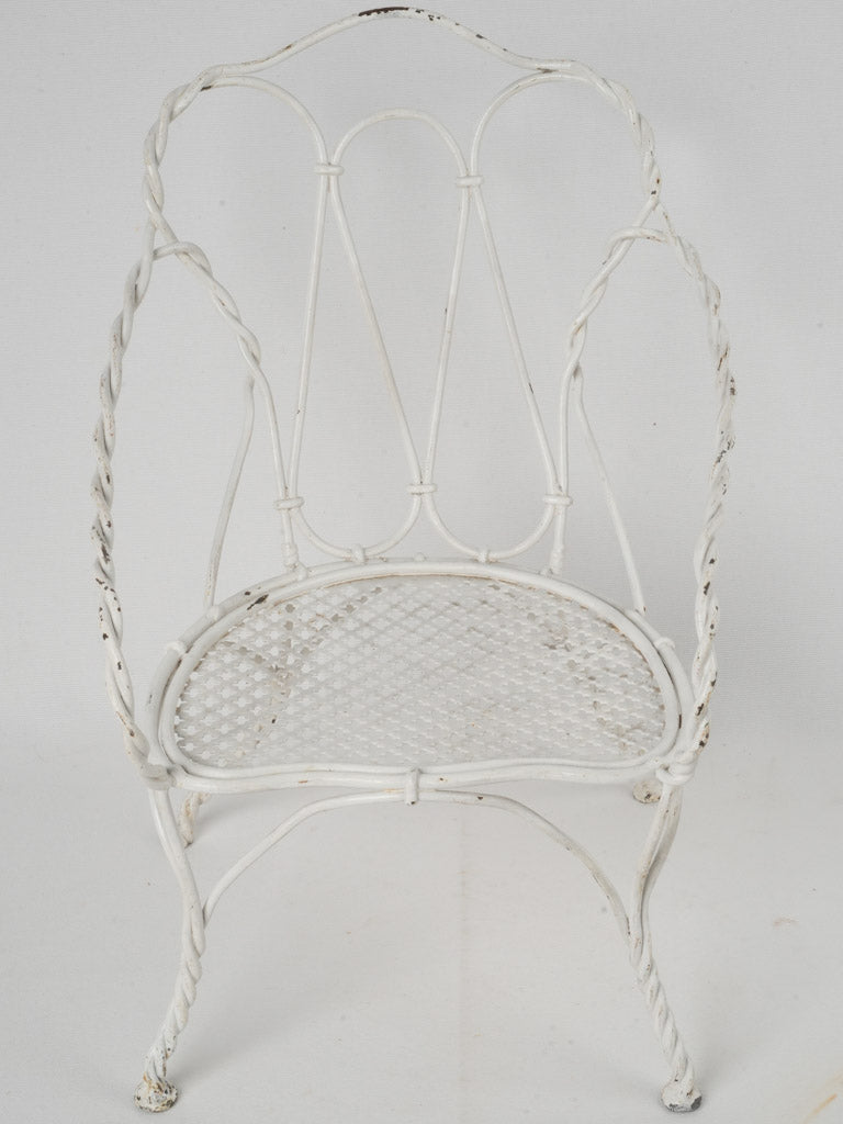 Vintage French Patina Garden Seating