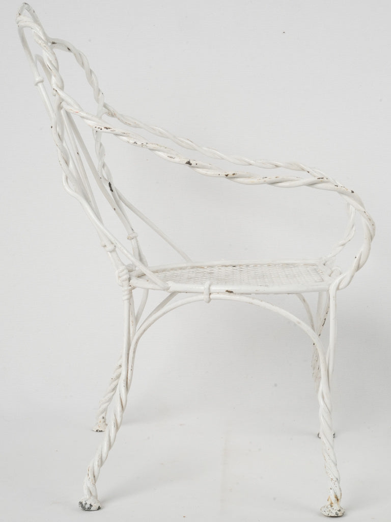 Petite Vintage French Garden Seating