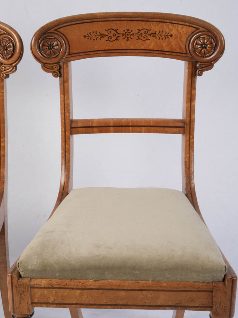 Soft beige upholstered seating  