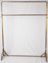 Antique French clothes rack - bronze 78¼" x 60¾" x 24"