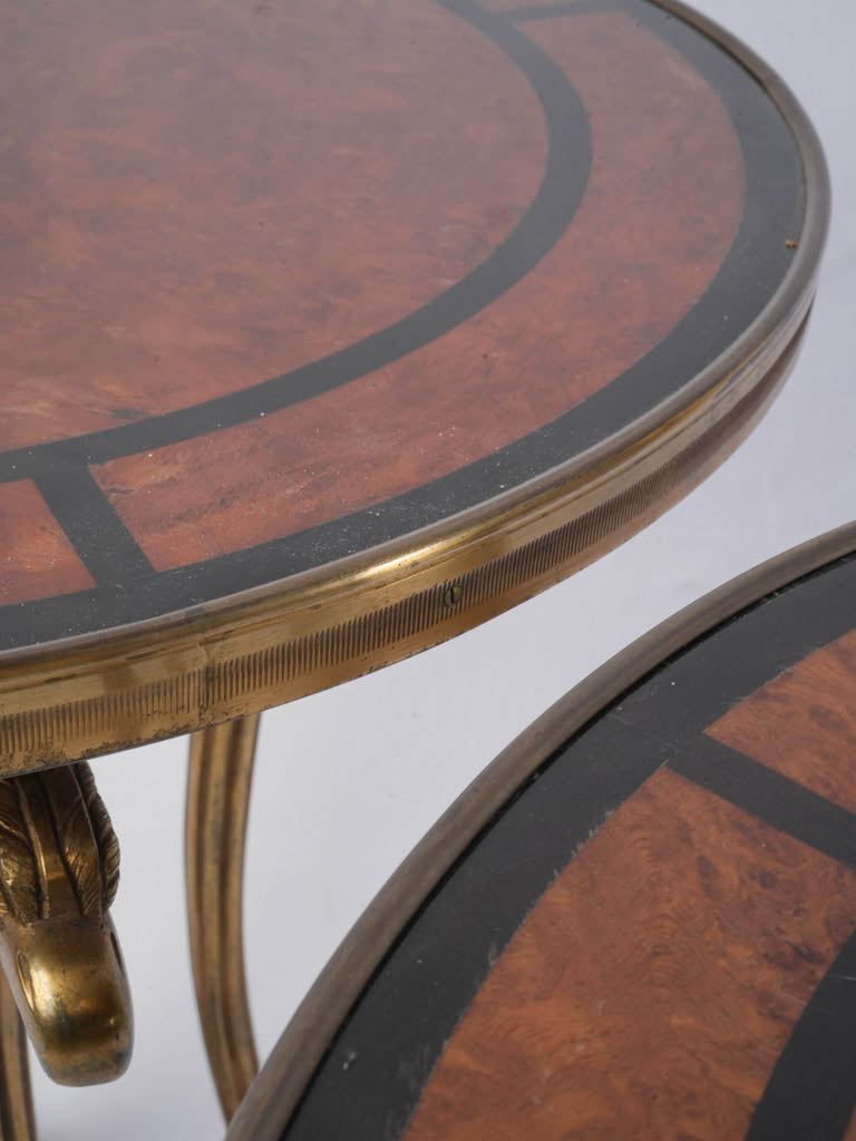 Exquisite curving leg tables  