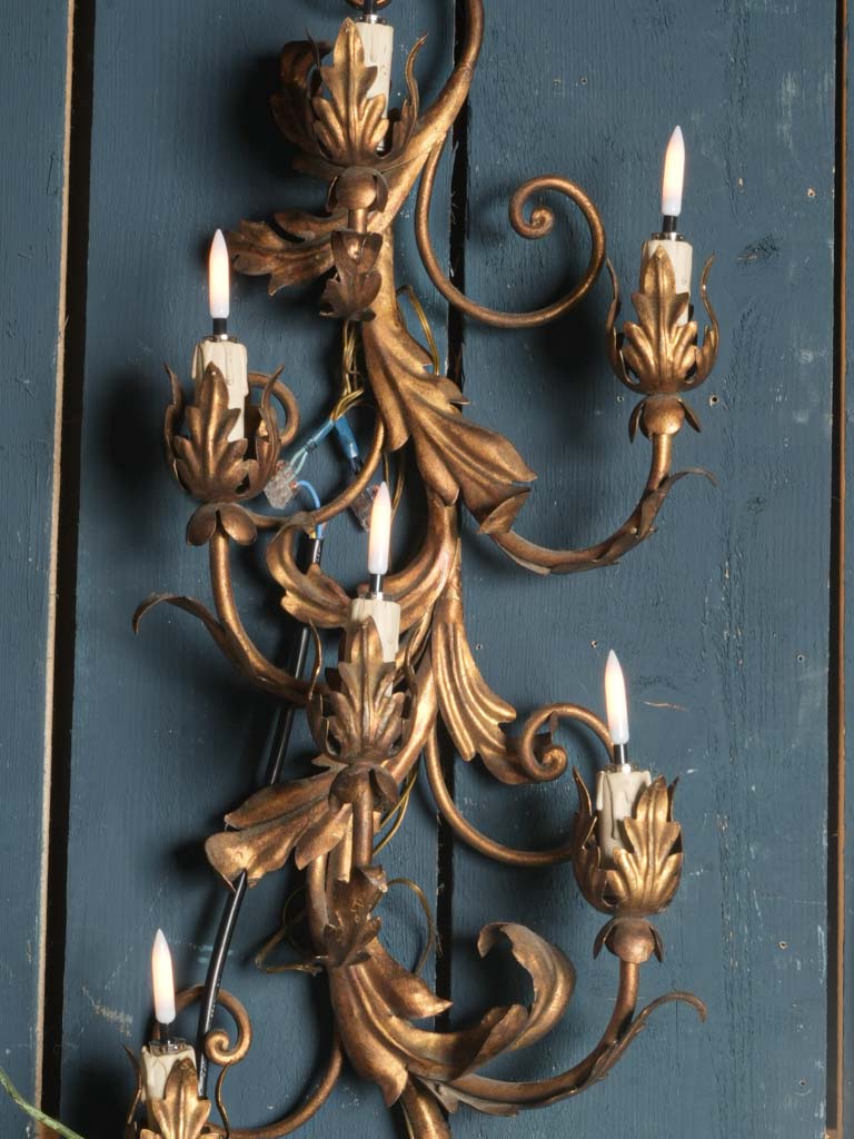 Exquisite scrolling branch sconces  