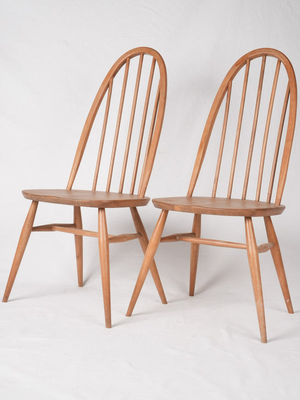 Set of four Ercol kitchen chairs