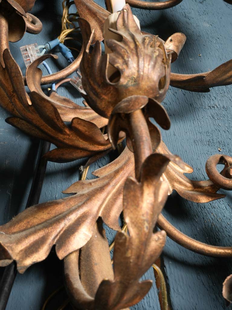 Classical styled sculptural wall sconces