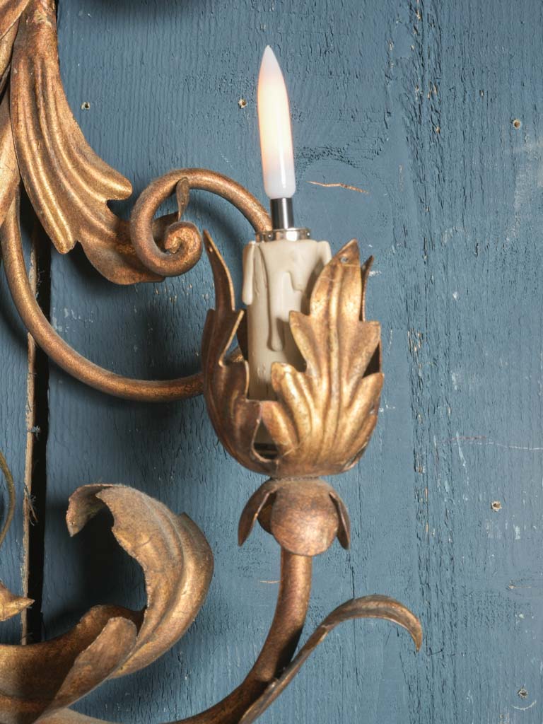 Handcrafted wrought iron light fixtures  